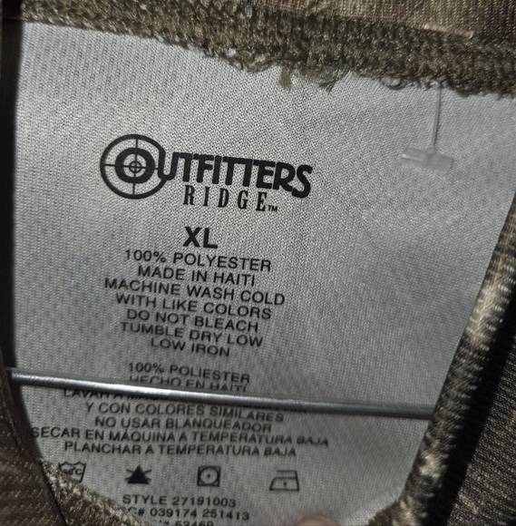 New Camouflage Long Sleeve Men's Shirt - Picture 3 of 5